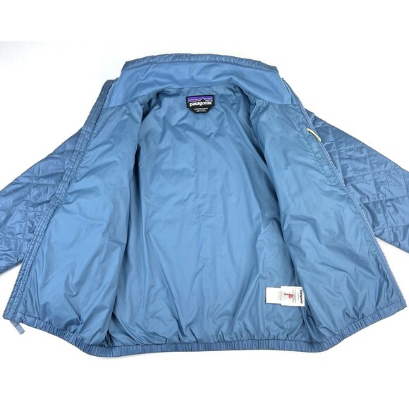 Patagonia Radalie Lightweight Blue Bomber Jacket Womens Small 20970 Full Zip - Picture 5 of 8
